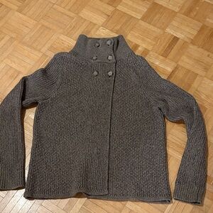 Woolrich Women's Double-Breasted Brown cardigan